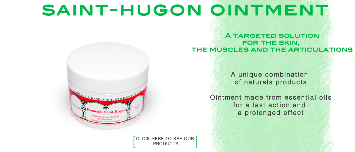 Saint-Hugon ointment for the skin, the muscles and the articulations